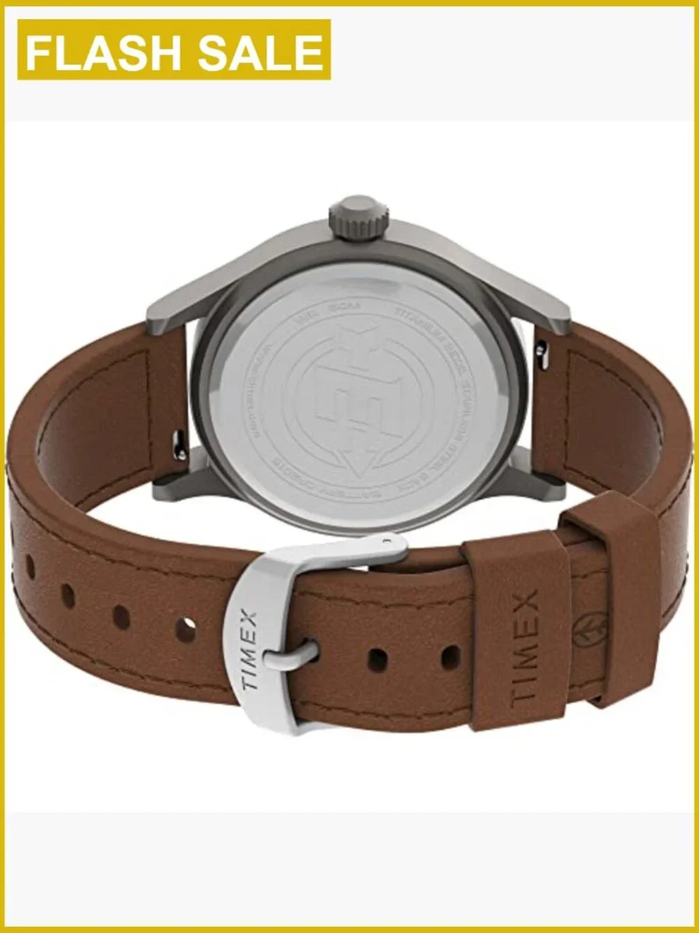 Men's Expedition Scout 40mm Analog Quartz Watch Leather Strap